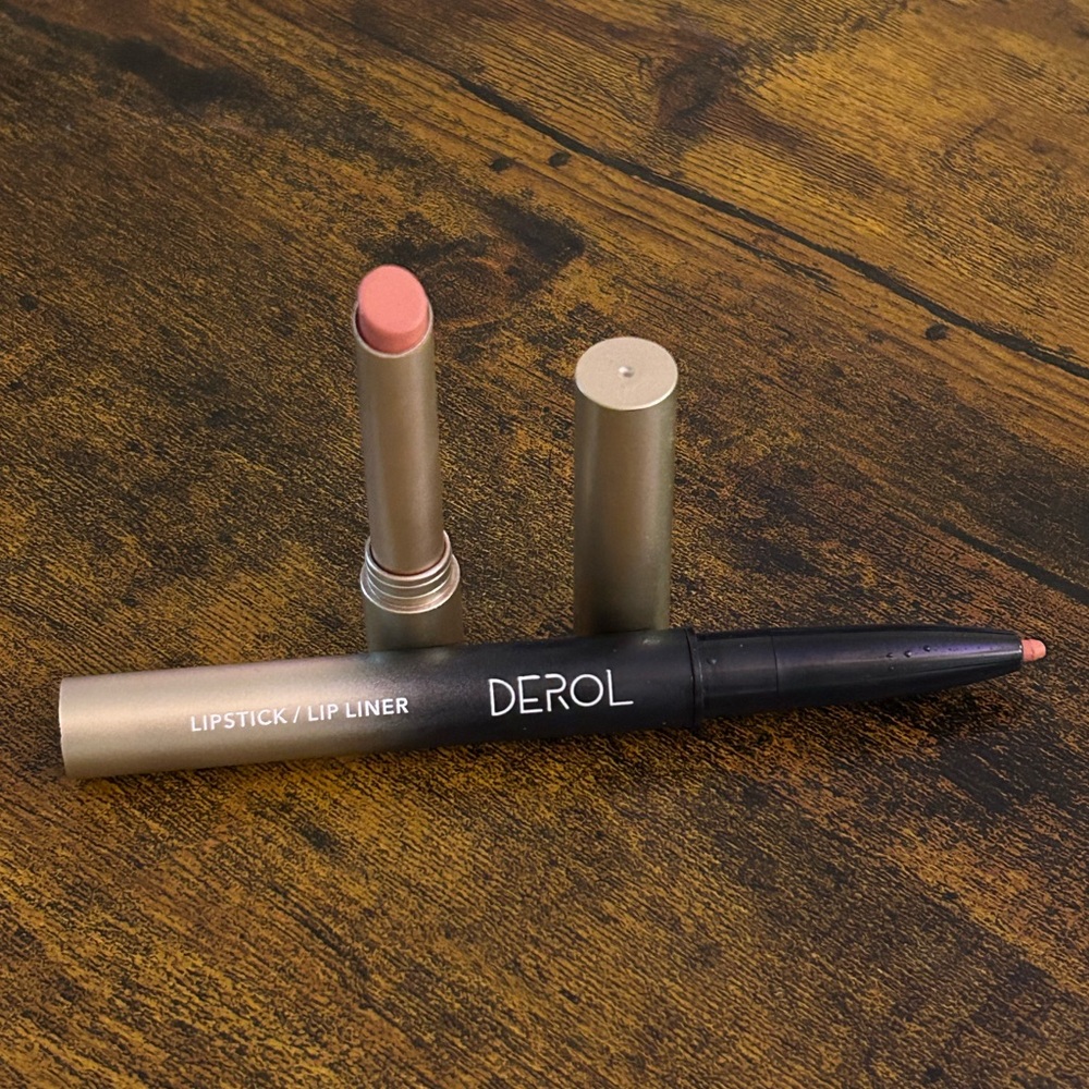 Nude Pink Lipstick Pen & Lip Liner Set - Picture 3 of 4